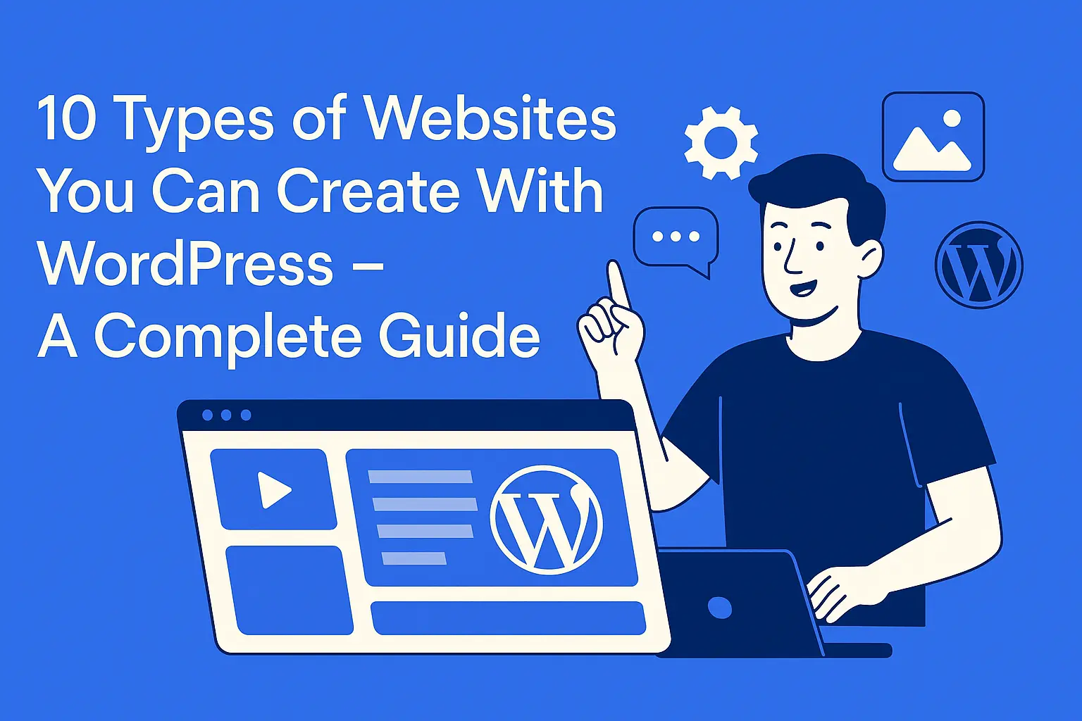 10 Types of Websites You Can Create With WordPress – A Complete Guide 10 Types of Websites You Can Create With WordPress – A Complete Guide