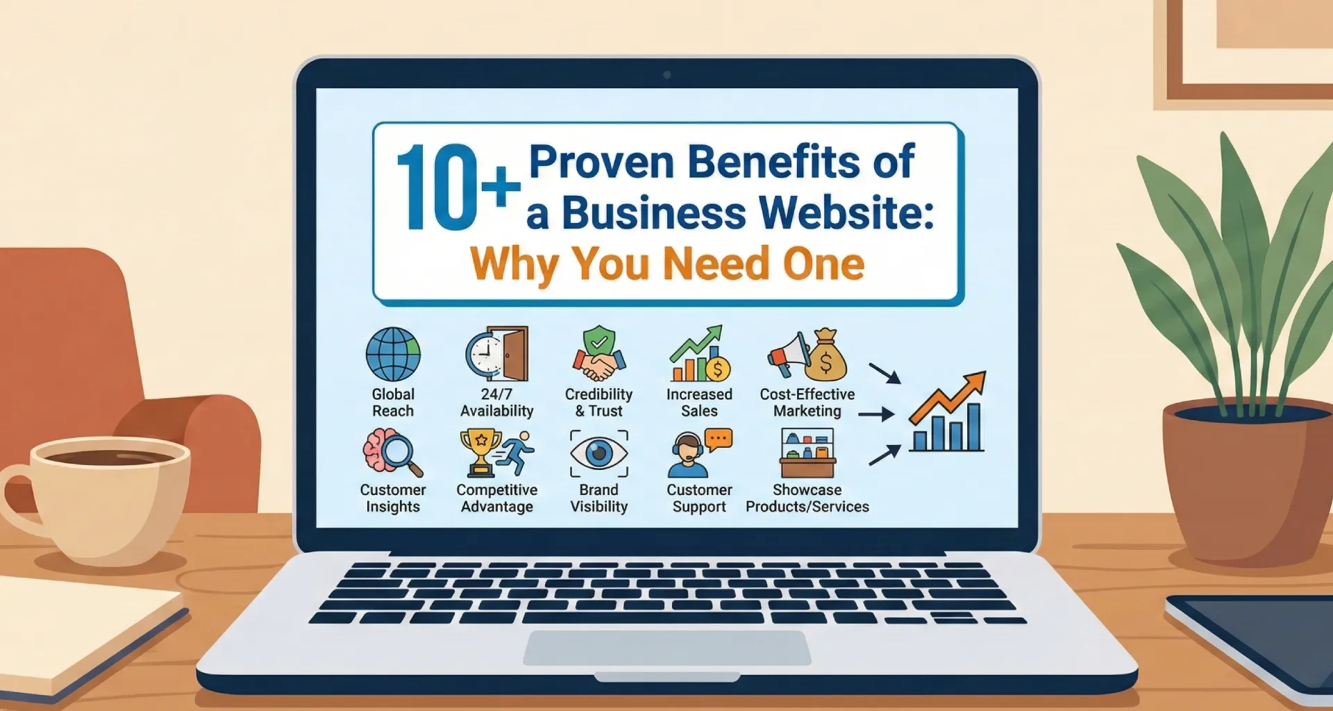 10+ Proven Benefits of a Business Website: Why You Need One 10+ Proven Benefits of a Business Website: Why You Need One